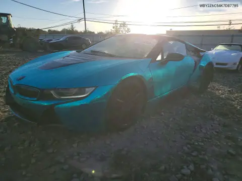 2019 BMW I8 VIN WBY2Z6C54K7D87785 фото 1