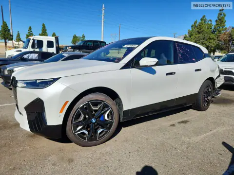 2024 BMW Ix xDrive50 VIN WB523CF07RCR51375 фото 1