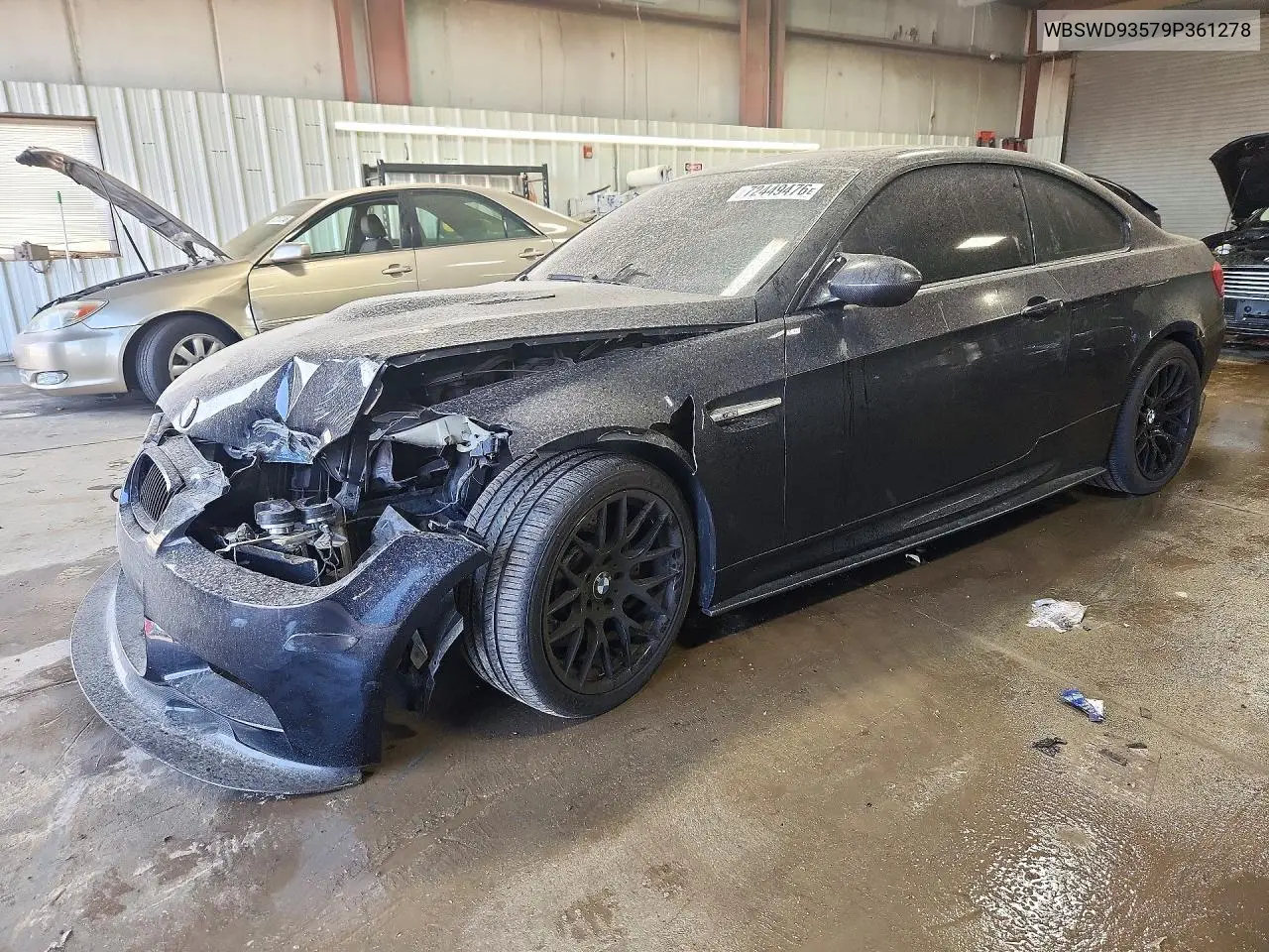 2009 BMW M3 VIN WBSWD93579P361278 фото 1