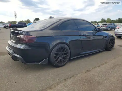 2012 BMW M3 VIN WBSKG9C58CE797694 фото 3