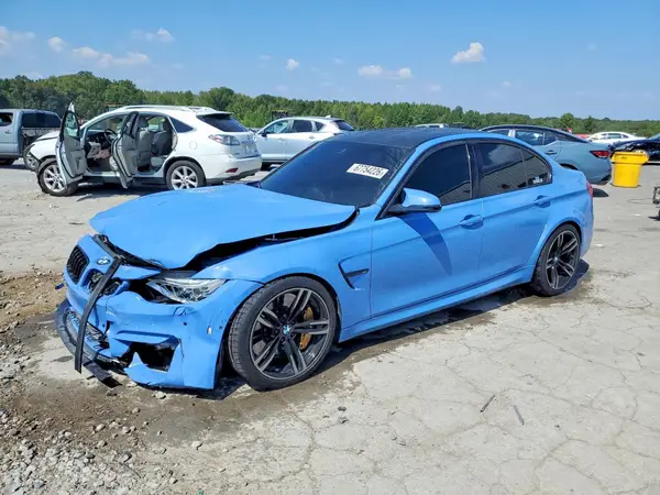 WBS8M9C51G5D31438 — 2016 BMW M3, Передняя часть (Front End), фото до ремонта