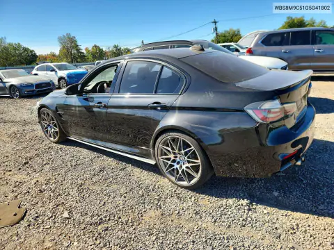 2016 BMW M3 VIN WBS8M9C51G5G41802 фото 2