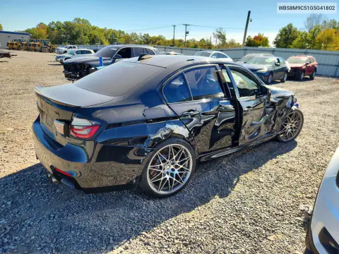 2016 BMW M3 VIN WBS8M9C51G5G41802 фото 3