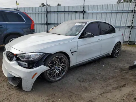 WBS8M9C54H5G84614 — 2017 BMW M3, Задняя часть (Rear End), фото до ремонта