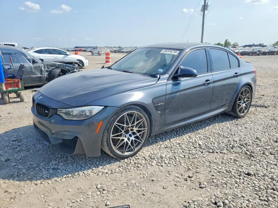2017 BMW M3 VIN WBS8M9C59H5G84687 фото 1