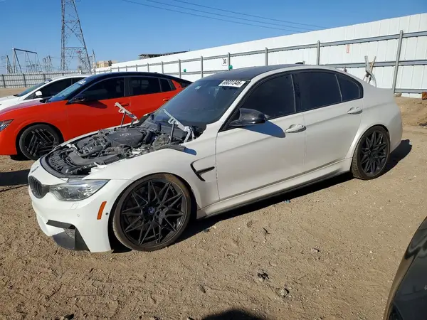 WBS8M9C32H5G85162 — 2017 BMW M3, Задняя часть (Rear End), фото до ремонта