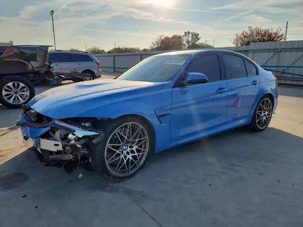 WBS8M9C52H5G42300 — 2017 BMW M3, Передняя часть (Front End), фото до ремонта