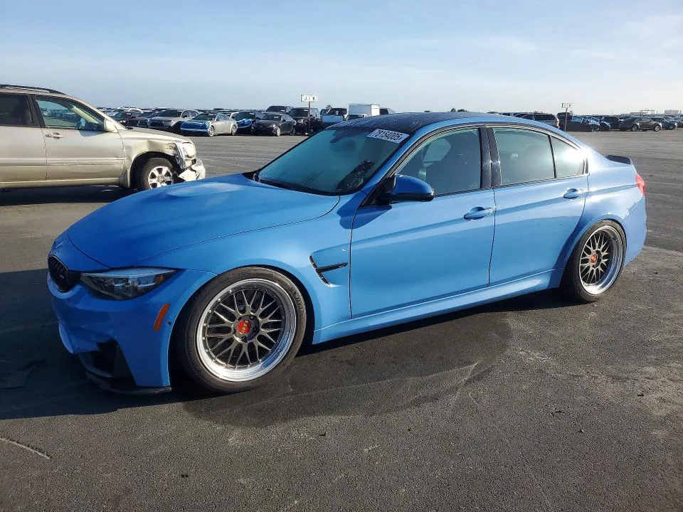 2018 BMW M3 VIN WBS8M9C51J5K98882 фото 1