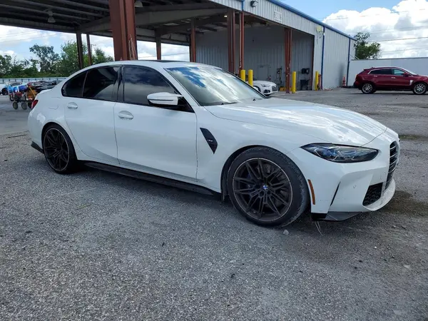 WBS53AY07MFL01786 — 2021 BMW M3, фото 4 с аукциона Copart, Подтопление
