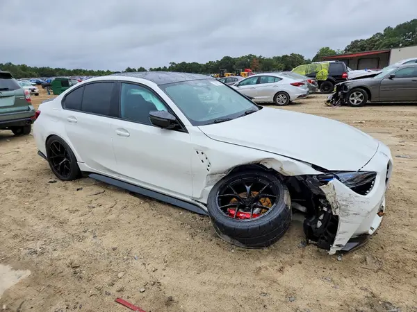 WBS43AY00NFM60792 — 2022 BMW M3, фото 4 с аукциона Copart, Передняя часть