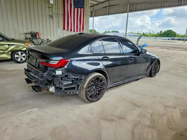 WBS43AY04PFP49810 — 2023 BMW M3, фото 3 с аукциона Copart, Передняя часть