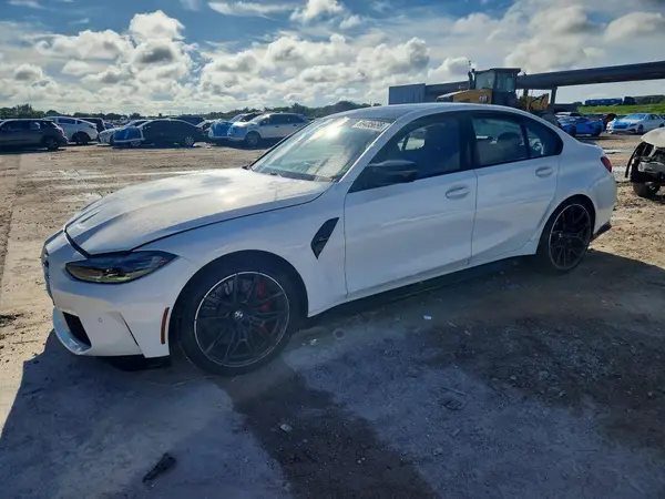 WBS33AY06RFT40805 — 2024 BMW M3, Передняя часть (Front End), фото до ремонта