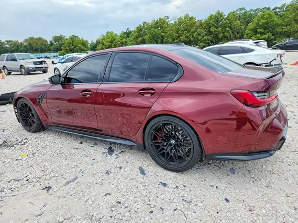 WBS33HJ00SFU60642 — 2025 BMW M3, фото 2 с аукциона Copart, Вандализм