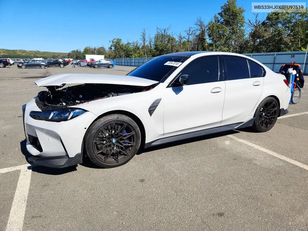 2025 BMW M3 Competition VIN WBS33HJ0XSFU97519 фото 1