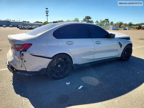2025 BMW M3 Competition VIN WBS33HJ0XSFU97519 фото 3