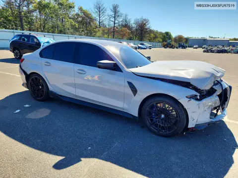 2025 BMW M3 Competition VIN WBS33HJ0XSFU97519 фото 4