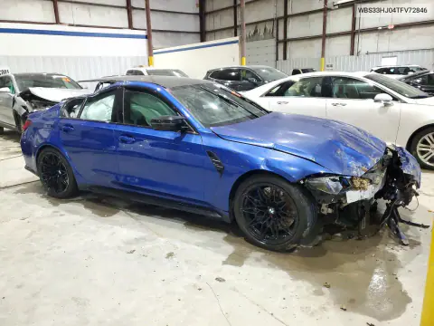 2026 BMW M3 Competition VIN WBS33HJ04TFV72846 фото 4