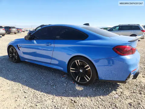 2015 BMW M4 VIN WBS3R9C5XFK331267 фото 2