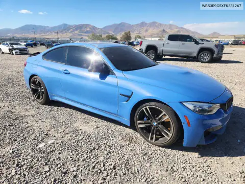 2015 BMW M4 VIN WBS3R9C5XFK331267 фото 4