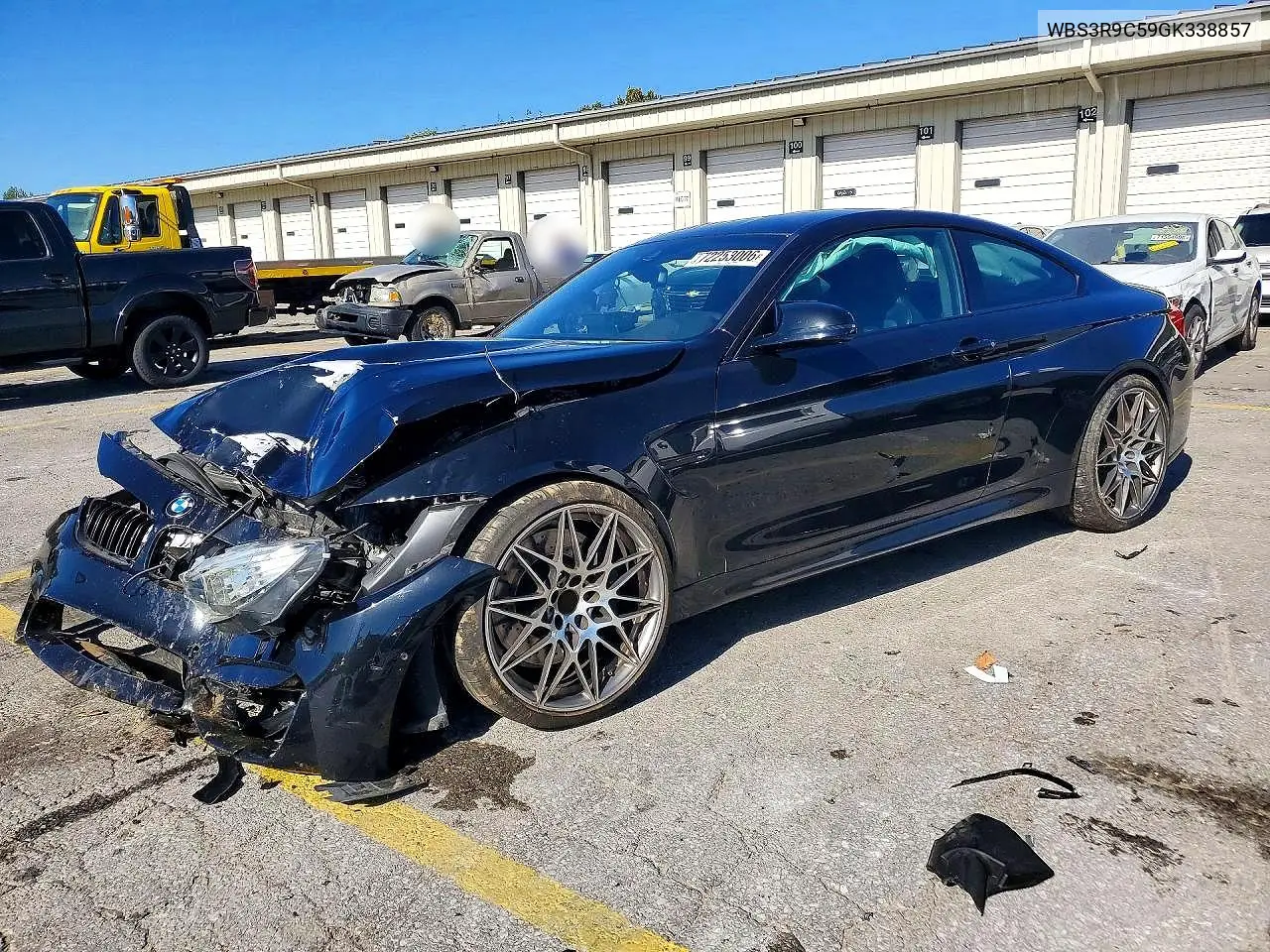 2016 BMW M4 VIN WBS3R9C59GK338857 фото 1