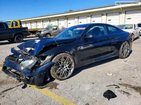 WBS3R9C59GK338857 — 2016 BMW M4, Передняя часть, фото до ремонта