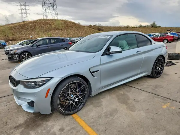 WBS4Z9C54JEA24191 — 2018 BMW M4, Передняя часть (Front End), фото до ремонта