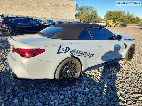 2026 BMW M4 Competition VIN WBS43BA0XTCV78038 фото 3