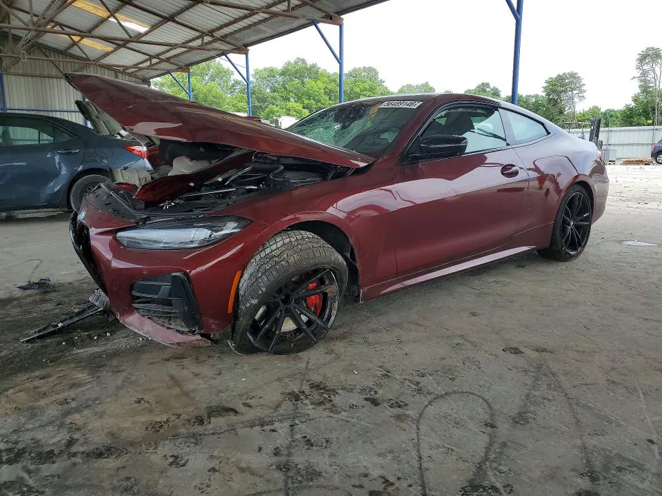 2022 BMW M440I VIN WBA83AP02NCH72317 фото 1