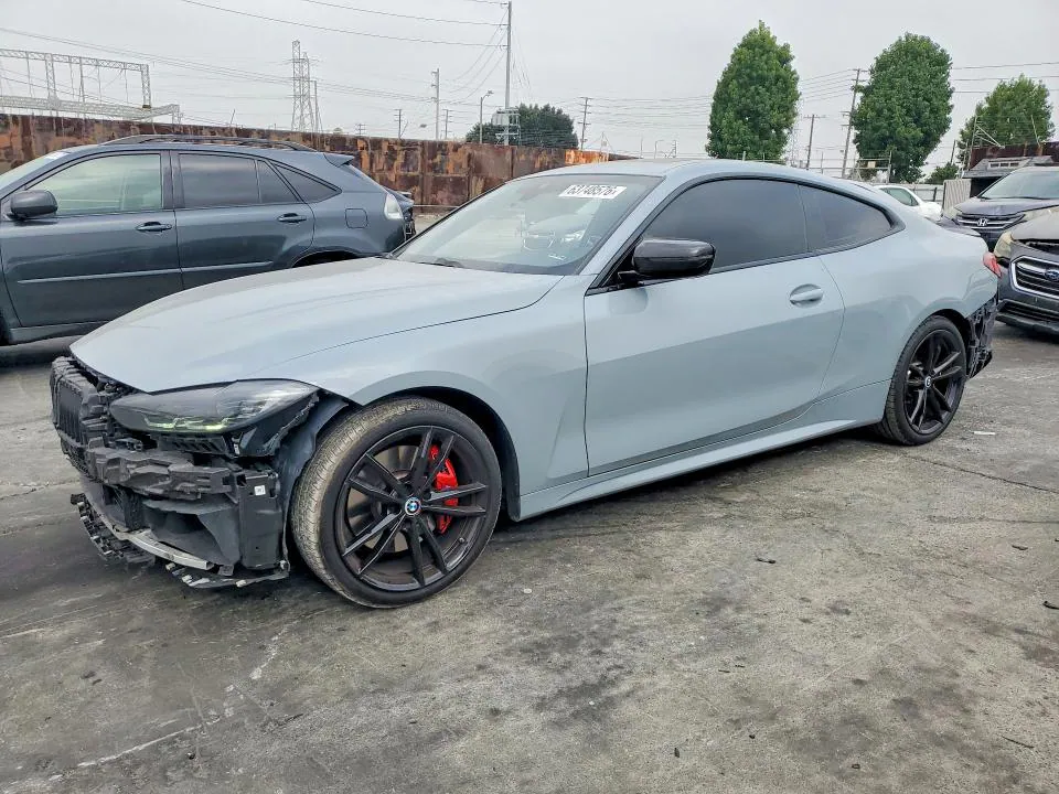 2022 BMW M440I VIN WBA83AP09NCH76154 фото 1