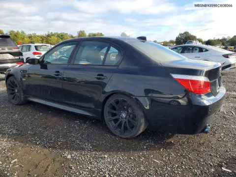 2008 BMW All Other VIN WBSNB93598CX08066 фото 2