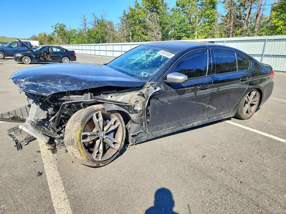 2019 BMW M550XI VIN WBAJB9C55KB289438 фото 1