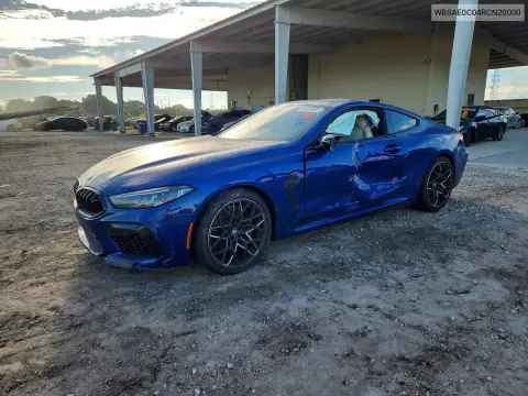 WBSAE0C04RCN20000 — 2024 BMW M8, Сторона, фото до ремонта