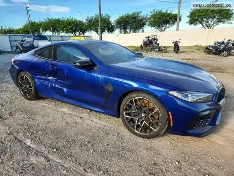 2024 BMW M8 VIN WBSAE0C04RCN20000 фото 4