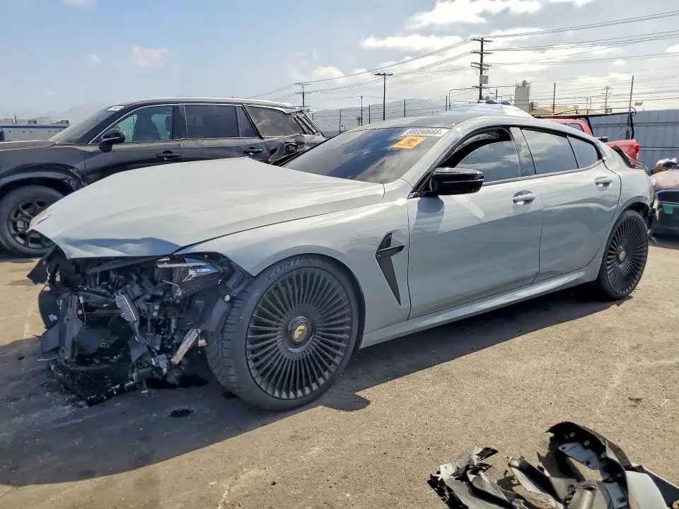 WBSGV0C02SCW17082 BMW M8 2025 — повреждение Передняя часть, фото до ремонта