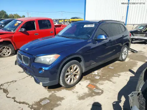 WBAVL1C55EVY13710 — 2014 BMW X1, Передняя часть, фото до ремонта
