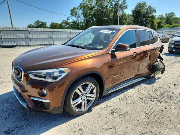 WBXHT3C34GP880416 — 2016 BMW X1, Задняя часть (Rear End), фото до ремонта