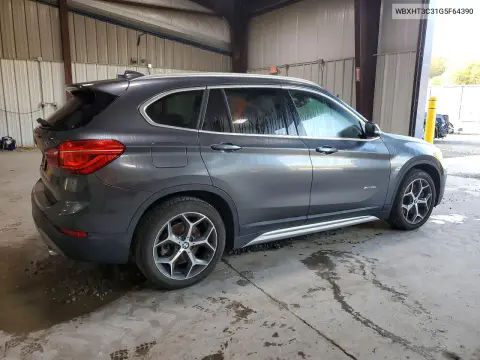 2016 BMW X1 xDrive28I VIN WBXHT3C31G5F64390 фото 3