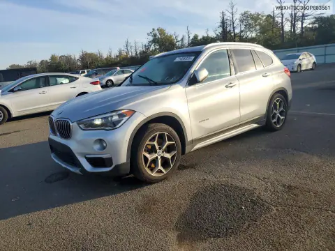 WBXHT3C36GP883561 — 2016 BMW X1, Задняя часть, фото до ремонта