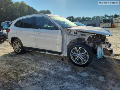 WBXHT3C31GP888795 — 2016 BMW X1, фото 4 с аукциона Copart, Передняя часть