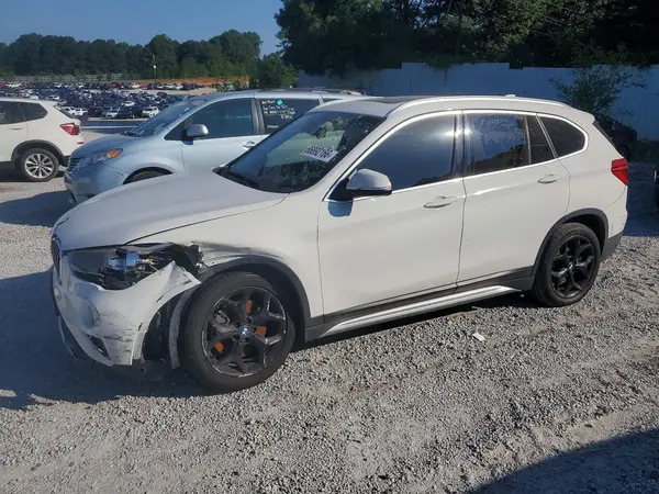 WBXHU7C32J5L07585 — 2018 BMW X1, Передняя часть (Front End), фото до ремонта