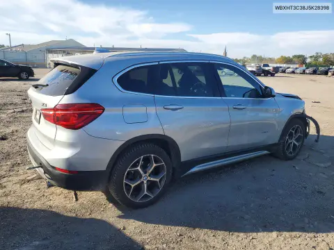 2018 BMW X1 xDrive28I VIN WBXHT3C38J5K28398 фото 3