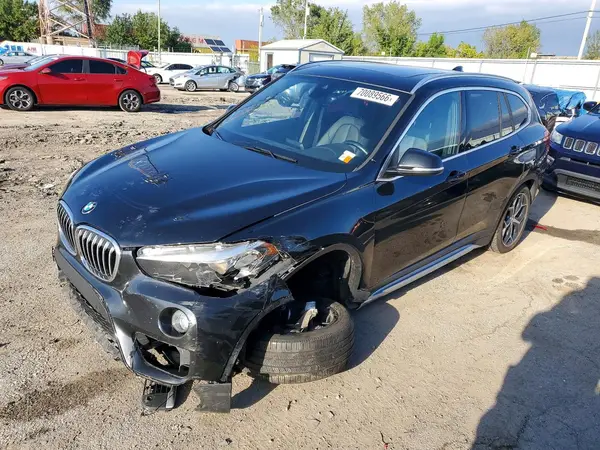 WBXHT3C58K5L89739 — 2019 BMW X1, Передняя часть (Front End), фото до ремонта