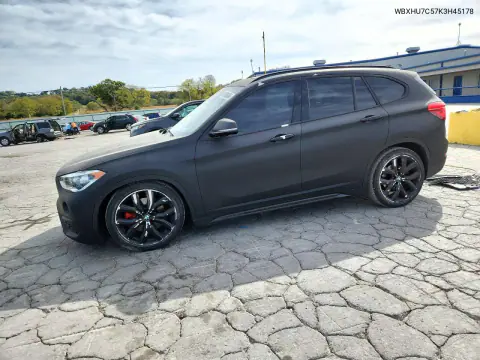 WBXHU7C57K3H45178 — 2019 BMW X1, Ходовая часть, фото до ремонта