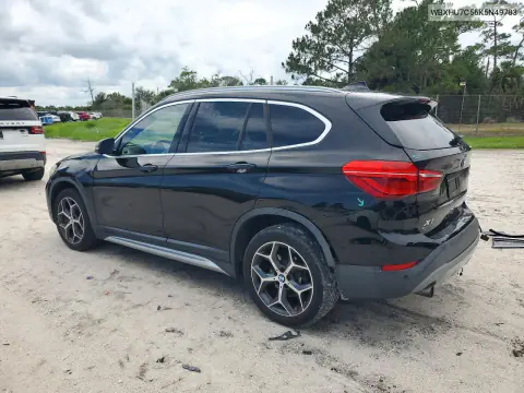 2019 BMW X1 Sdrive28I VIN WBXHU7C56K5N49783 фото 2
