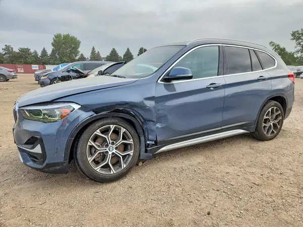 WBXJG9C05M5T18949 — 2021 BMW X1, Передняя часть (Front End), фото до ремонта