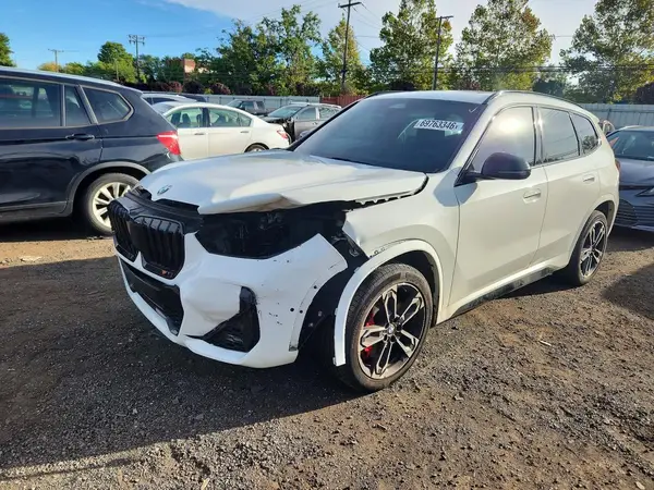 WBX73EF02R5Y37779 — 2024 BMW X1, Передняя часть (Front End), фото до ремонта