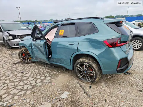 WBX73EF01S5104239 — 2025 BMW X1, фото 2 с аукциона Copart, Повреждения со всех сторон