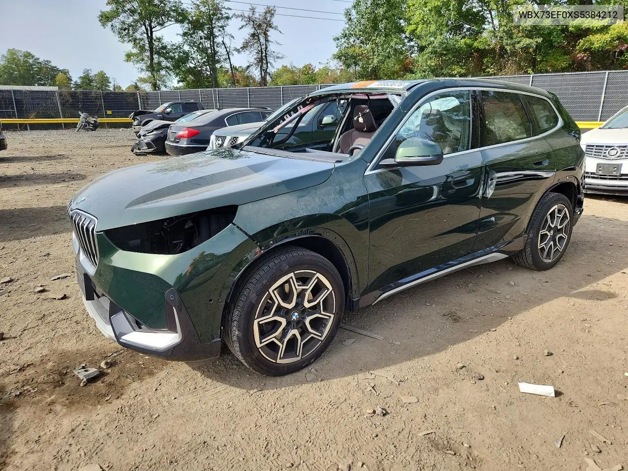 2025 BMW X1 xDrive28I VIN WBX73EF0XS5384212 фото 1