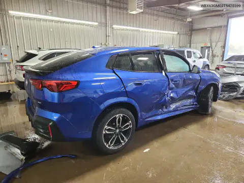 2026 BMW X2 xDrive28I VIN WBX63GM02T5428599 фото 3