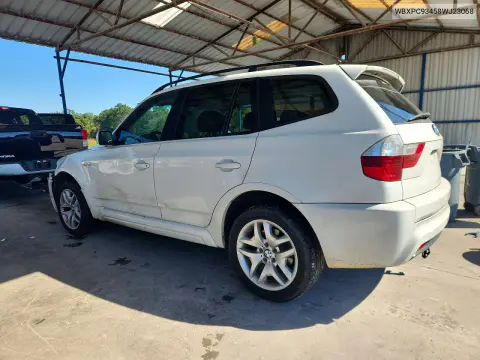 2008 BMW X3 3.0Si VIN WBXPC93458WJ23068 фото 2